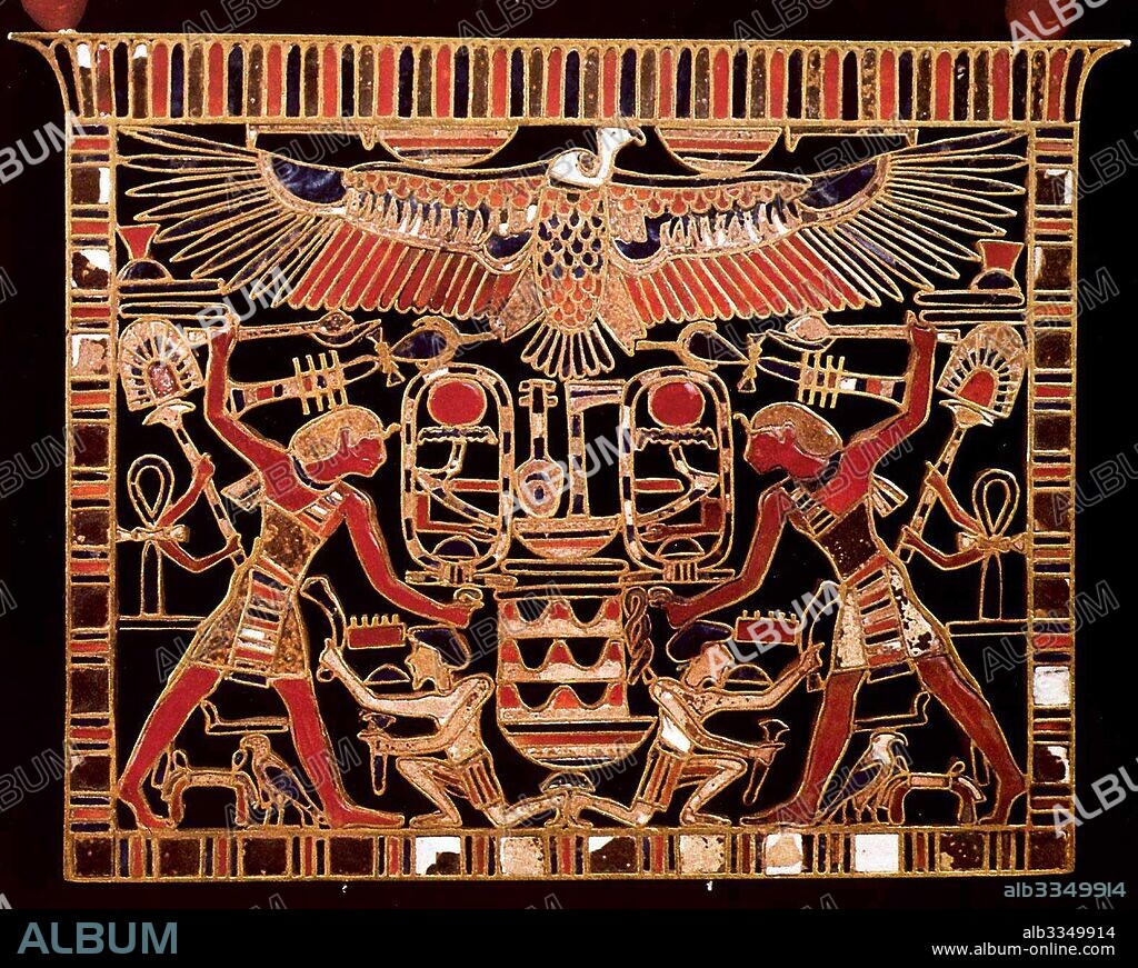 ANCIENT EGYPT. The pectoral of Princess Mereret.