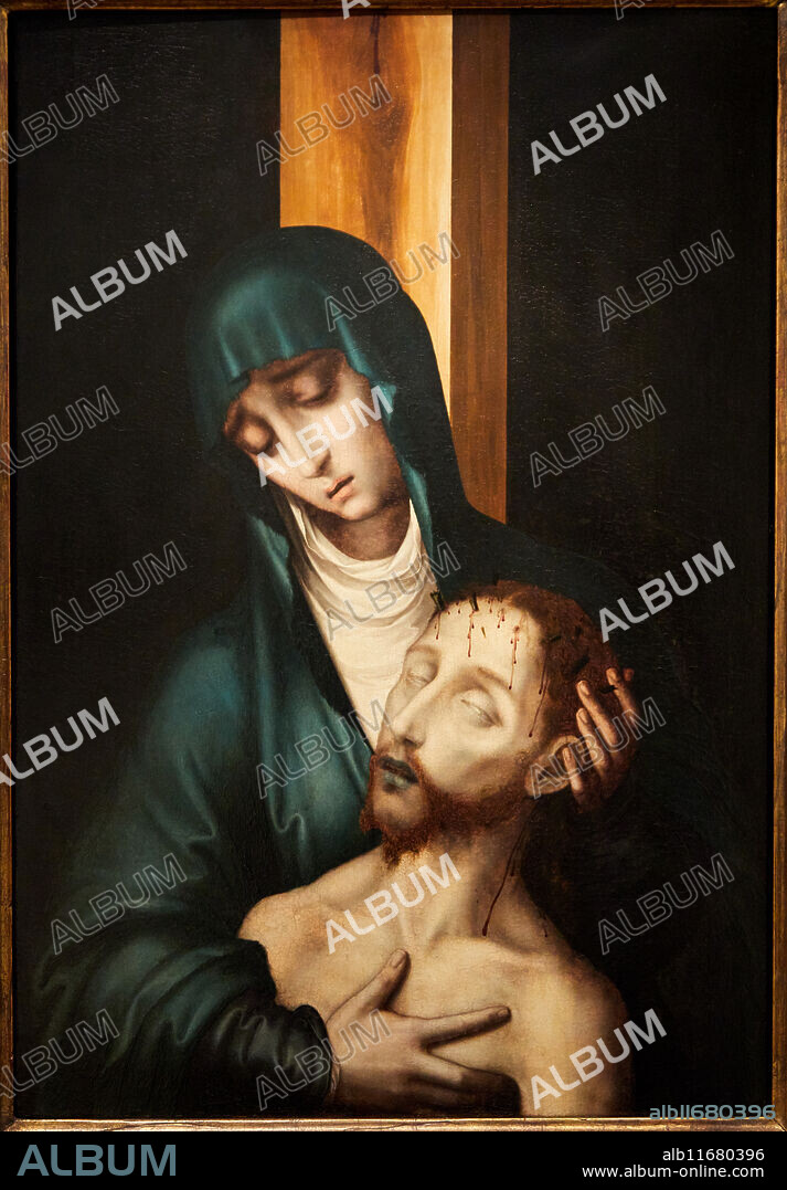"Pietá", c. 1568, Luis de Morales known El Divino, (1510/1511-c. 1586), Museo de Bellas Artes, Bilbao, Bizkaia, Basque Country, Spain.