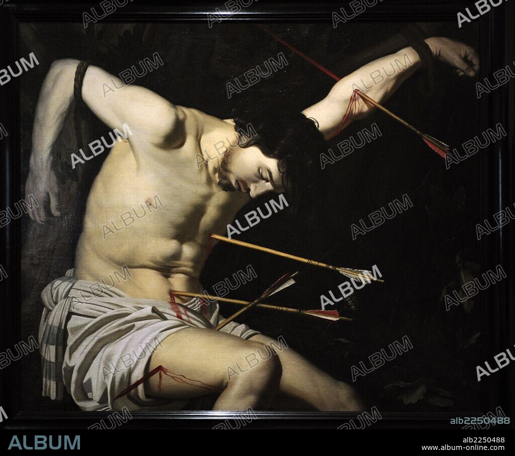 Gerard van Honthorst (1592-1656). Dutch painter. Saint Sebastian, ca. 1623. Centraal Museum. Utrecht. Netherlands.