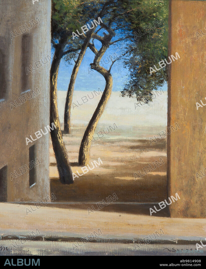 Raimon Sunyer / Sol de tarde en el paseo, 1996. Colección privada.