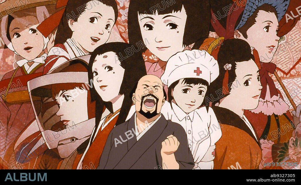 MILLENNIUM ACTRESS, 2001 (SENNEN JOYU), directed by SATOSHI KON. Copyright Bandai Visual.