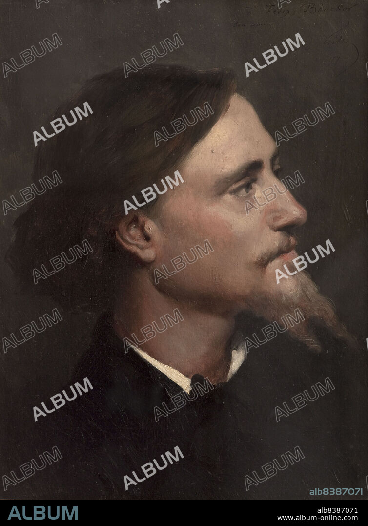 ANDRé GILL. Joseph Felix Bouchor, 1879.