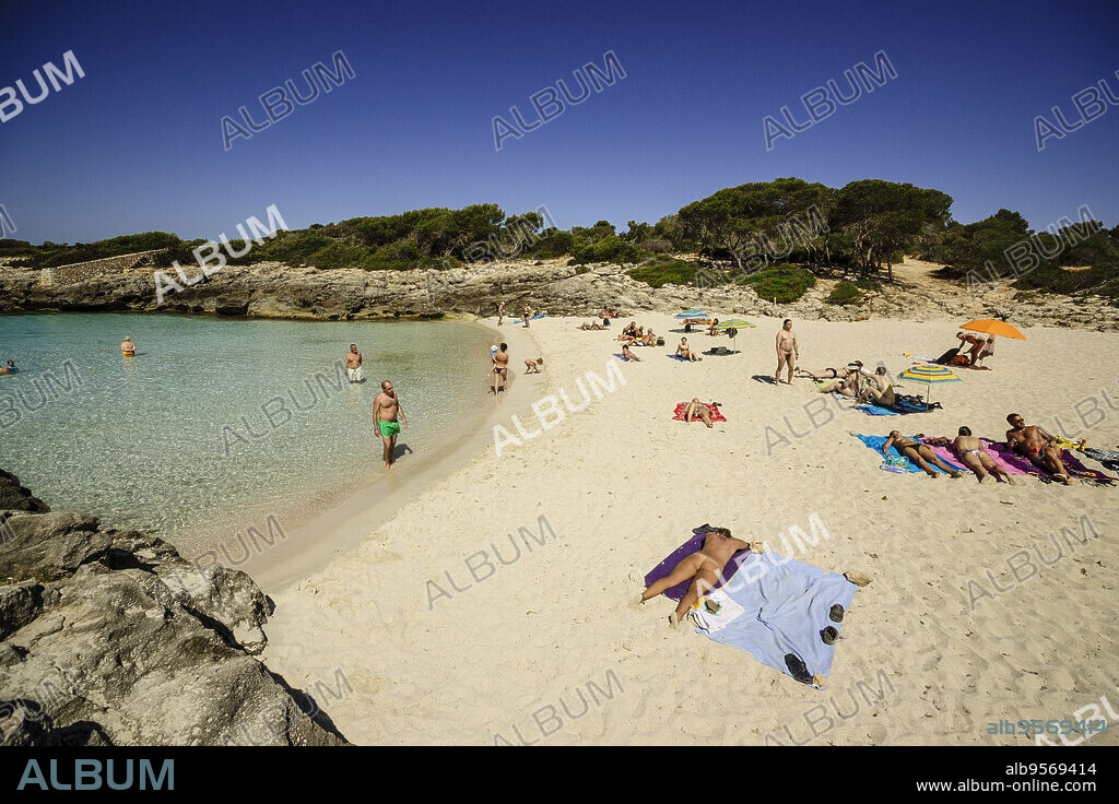 Cala talaier, Ciutadella, Menorca, Islas Baleares, españa, europa.