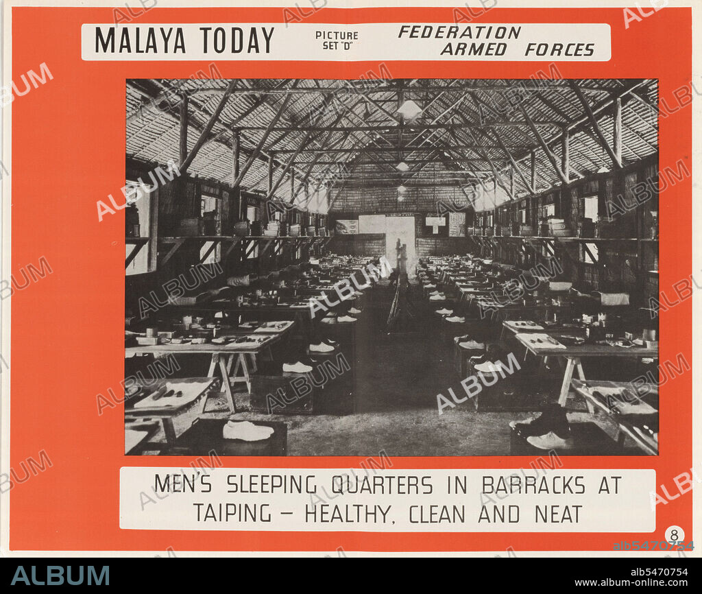 9/3/1953 - U.S. Propaganda Posters in 1950s Asia - Malaya Today Federation Armed Forces Poster.