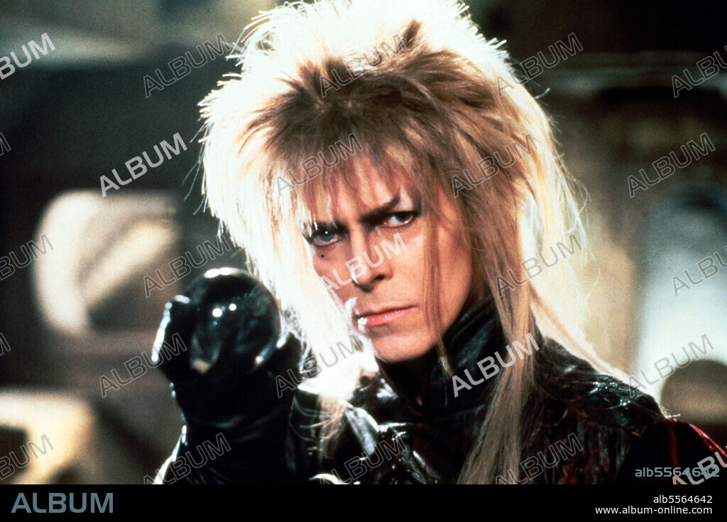 DAVID BOWIE en DENTRO DEL LABERINTO, 1986 (LABYRINTH), dirigida por JIM HENSON. Copyright TRISTAR PICTURES.