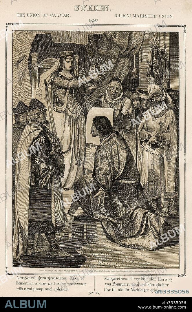 ANONIMO. The Union of Kalmar.