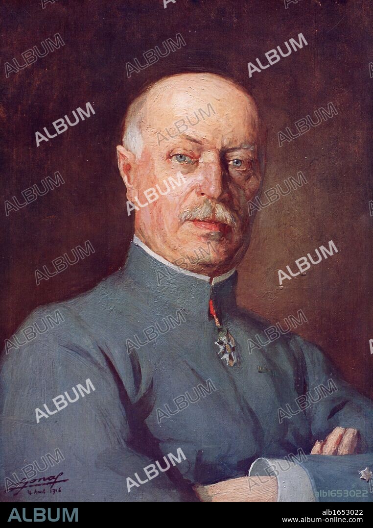 General Marie Fayolle (1852-1928) French artillery officer who retired in 1914. Brought out of retirement at the beginning of the First World War. In March 1916 was given command of the French Reserve Army Group which saw success at the Second Battle of the Marne. Fayolle in 1916. (Photo by: Universal History Archive/UIG via Getty Images).