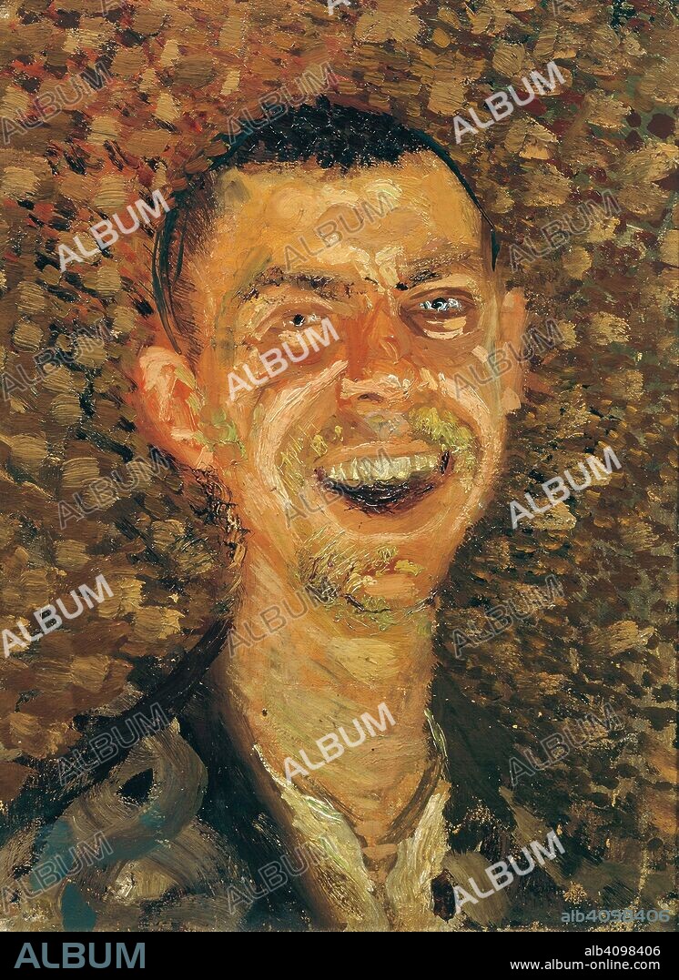 RICHARD GERSTL. Self-Portrait Laughing.