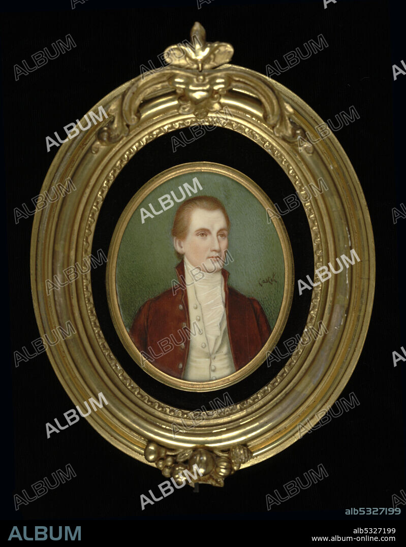 JOHN VANDERLYN et JOSEPH CASTEL. James Monroe, ca. 1818. Copy after John Vanderlyn.