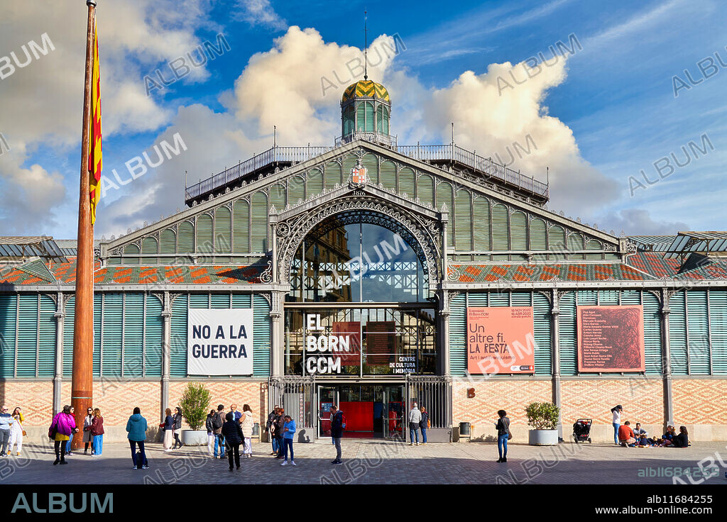El Born Center for Culture and Memory, Plaza Comercial, Barcelona, Catalonia, Spain.