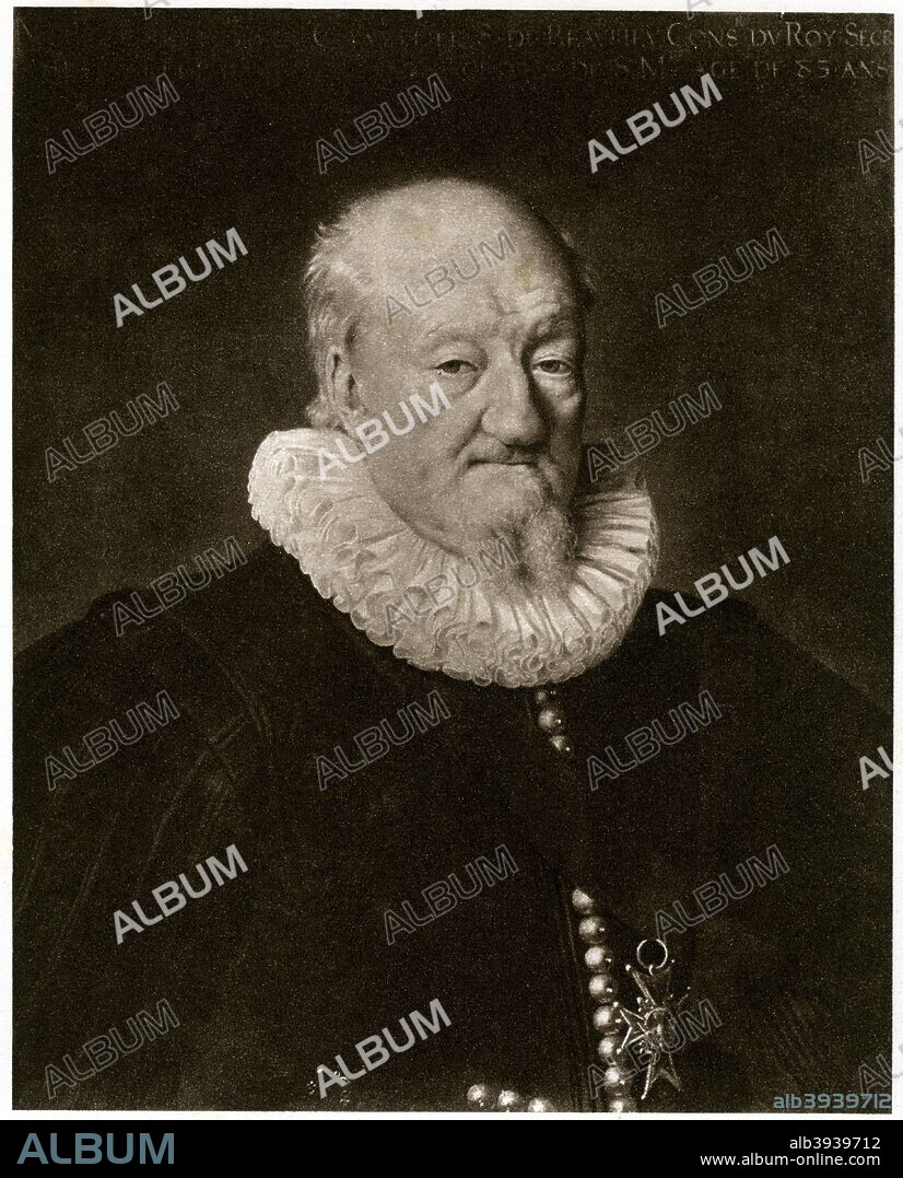 'Portrait of Martin Ruzé de Beaulieu', (1927). A print from Flemish and Belgian art 1300-1900, The Exhibition organised by the Anglo-Belgian Union at Burlington House, London. Essays by paul Lambotte, Dr Max Friedlander and W G Thomsom, Apollo Press, London, 1927.