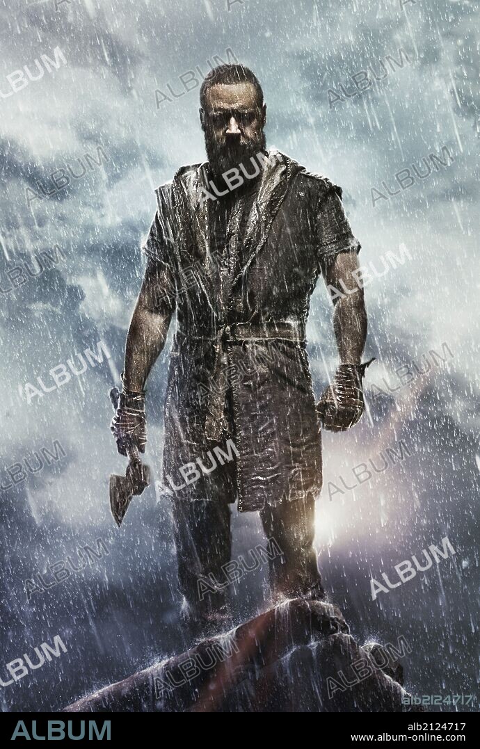 RUSSELL CROWE en NOE, 2014 (NOAH), dirigida por DARREN ARONOFSKY. Copyright NEW REGENCY PICTURES.