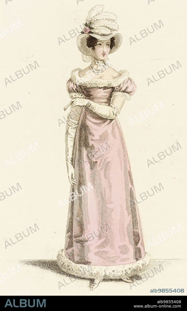 Fashion Plate (Parisian Opera Costume), 1819.