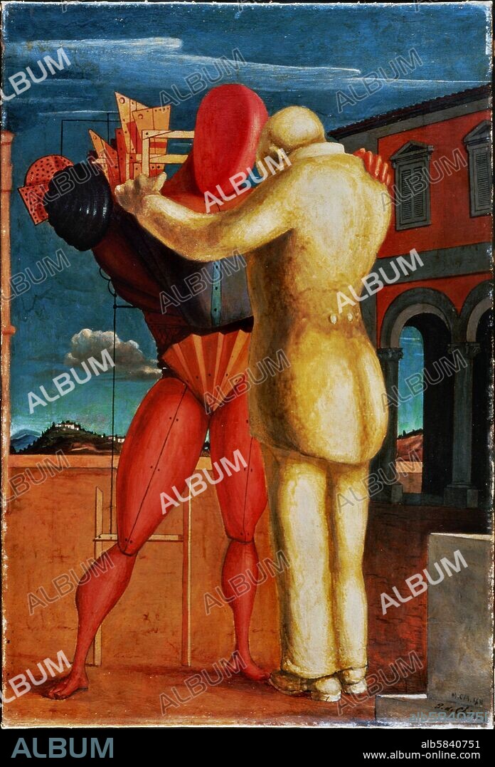 GIORGIO DE CHIRICO. Il figliol Prodigo - The prodigal son, 1922. 
Canvas, 86 x 58 cm.