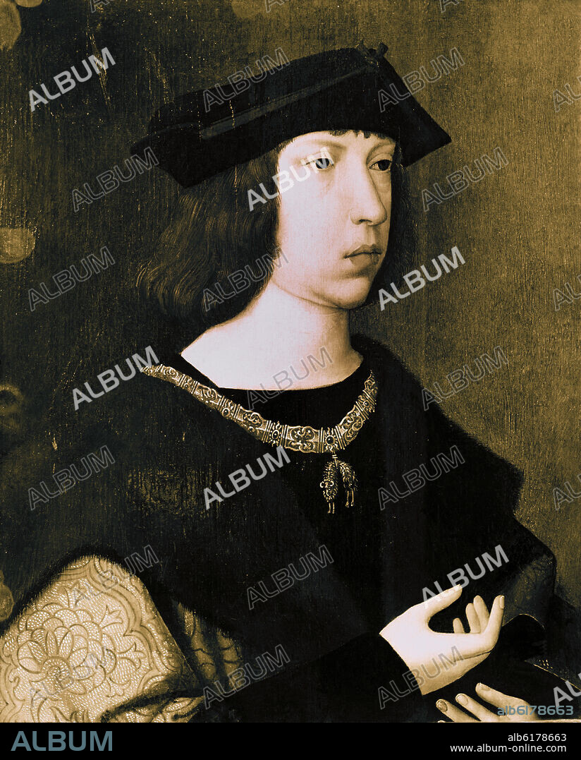 ANÓNIMO. RETRATO DE FELIPE IV EL HERMOSO REY DE FRANCIA (1268-1314).