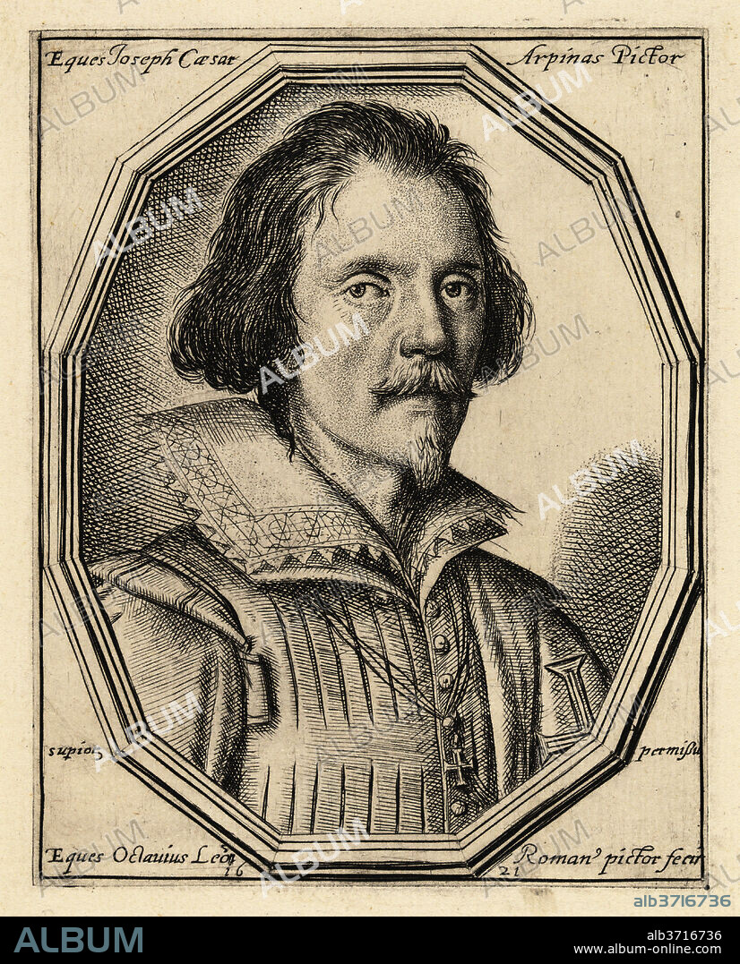OTTAVIO LEONI. Giuseppe Cesari. Dated: 1621. Medium: engraving.