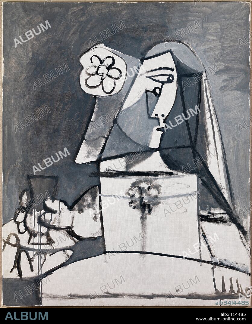 Pablo Picasso / "Las Meninas (infanta Margarita Maria)" ,1957, Óleo sobre tela, 100 x 81 cm, MPB 70.434.