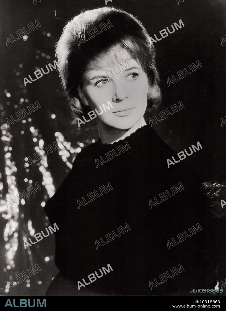 Austrian Swiss actress Christiane Hoerbiger, Germany around 1961.