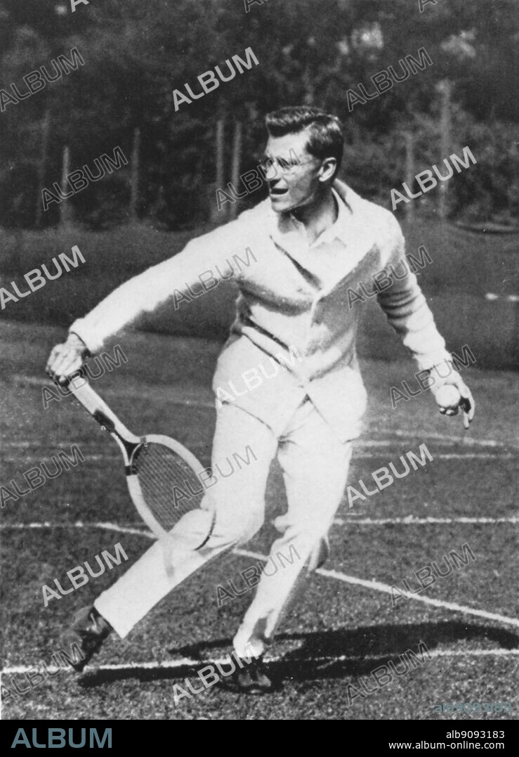 Karl H. Behr - Karl Howell Behr was a tennis player in the early 1900s in the United States of America. Graduated in 1905 from Yale University and became a lawyer. He was employeed at 40 Wall Street (ca. 1912). He was the brother of Max H. Behr, the well-known golfer. On the night of April 14, 1912, Behr was on the Titanic in first class but survived the sinking.. ©TopFoto.