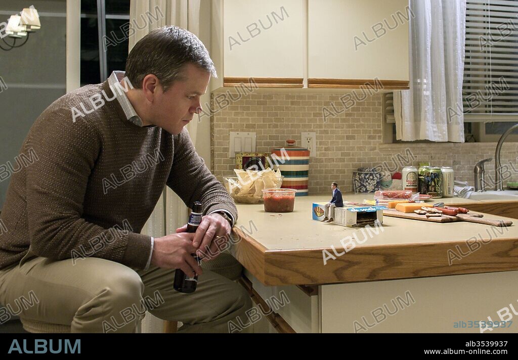 MATT DAMON in DOWNSIZING, 2017, directed by ALEXANDER PAYNE. Copyright PARAMOUNT PICTURES.