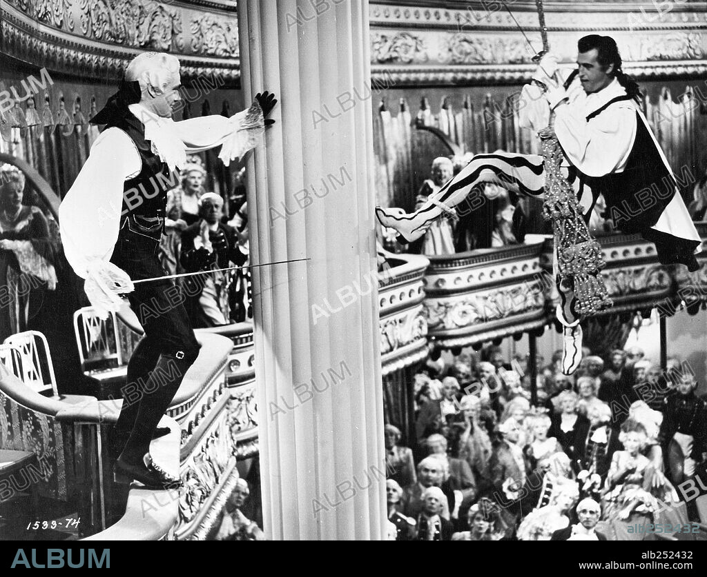 STEWART GRANGER dans SCARAMOUCHE, 1952, réalisé par GEORGE SIDNEY. Copyright M.G.M.