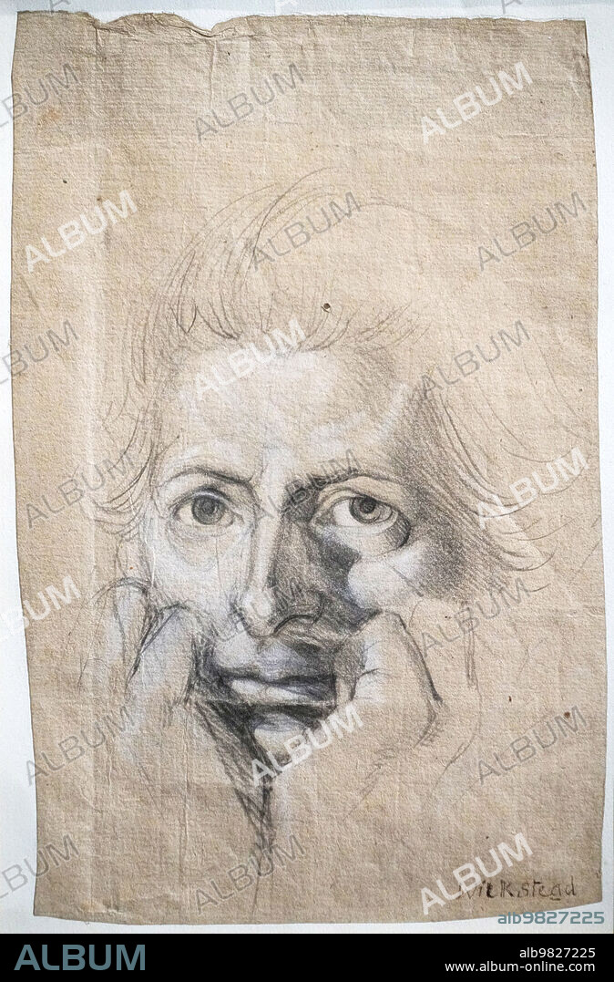 JOHANN HEINRICH FüSSLI (FUSELI). Self-portrait.