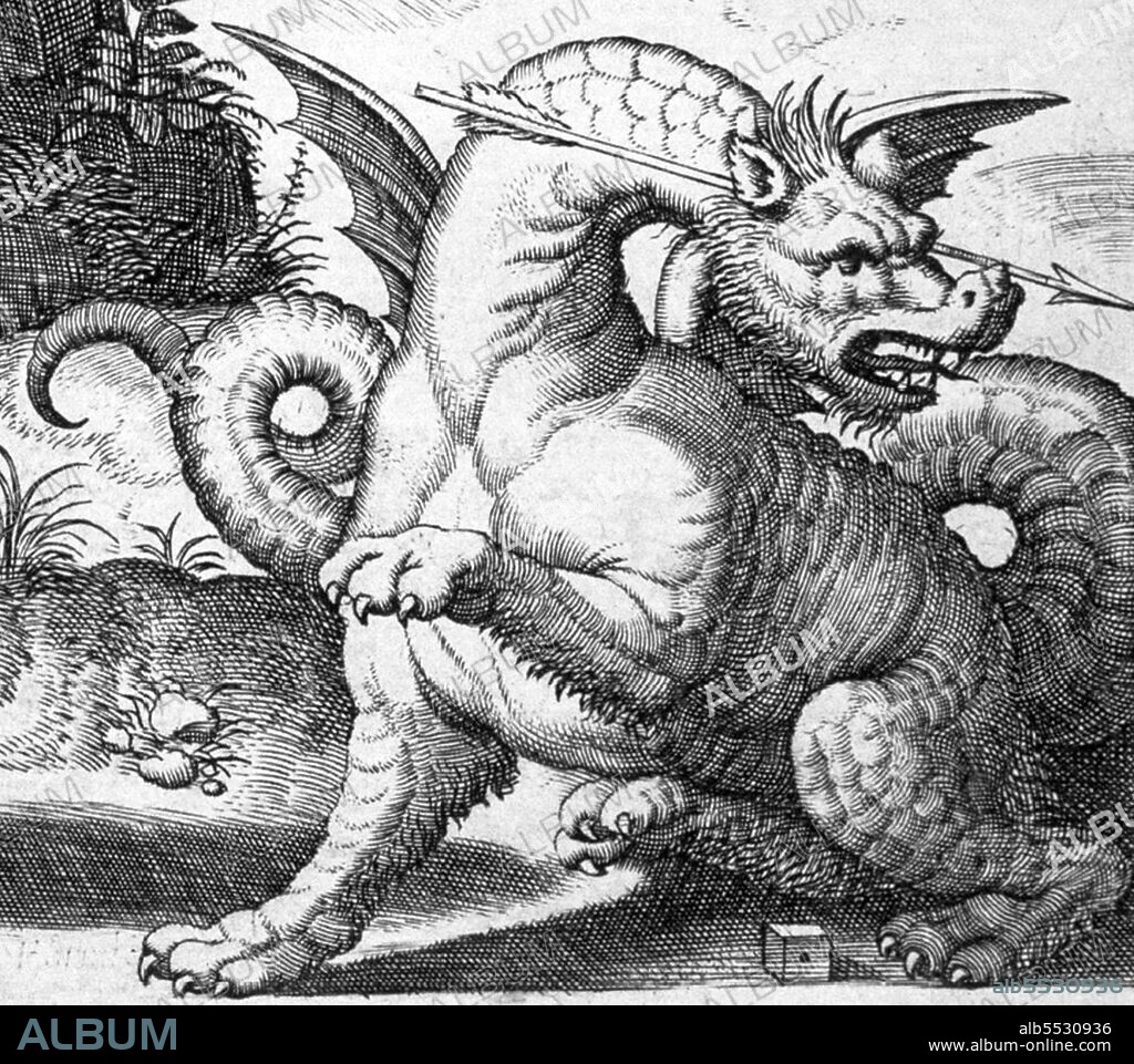 In Greek mythology, Python (Greek: ?????, gen.: ???????) was the earth-dragon of Delphi, always represented in Greek sculpture and vase-paintings as a serpent. He presided at the Delphic oracle, which existed in the cult center for his mother, Gaia, 'Earth', Pytho being the place name that was substituted for the earlier Krisa. Hellenes considered the site to be the center of the earth, represented by a stone, the omphalos or navel, which Python guarded.