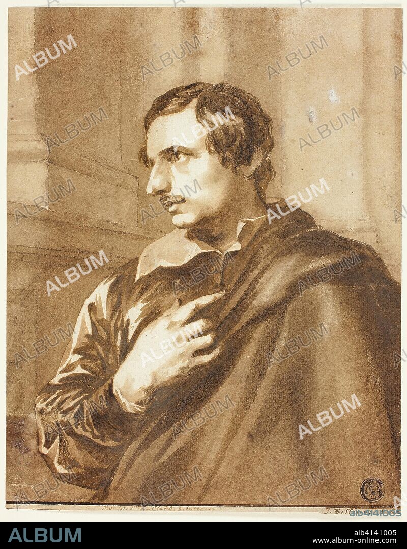 Jean Leclerc. Jan de Bisschop (Dutch, c. 1628-1671); or after Anthony van Dyck (Flemish, 1599-1641). Date: 1648-1671. Dimensions: 206 x 161 mm. Pen and brown ink and brush and brown wash, with traces of black chalk, on ivory laid paper. Origin: Holland.