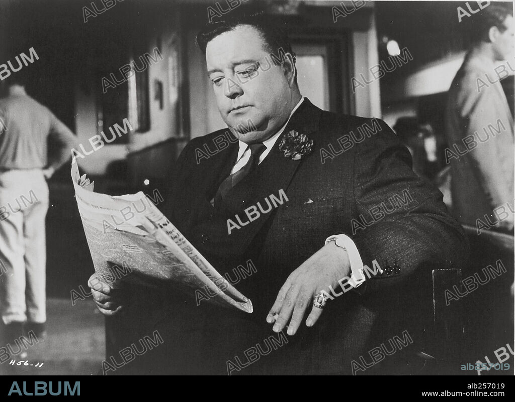 JACKIE GLEASON en EL BUSCAVIDAS, 1961 (THE HUSTLER), dirigida por ROBERT ROSSEN. Copyright 20TH CENTURY FOX.