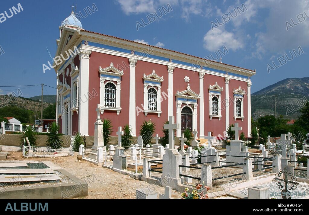 Karavados Church, Kefalonia, Greece.