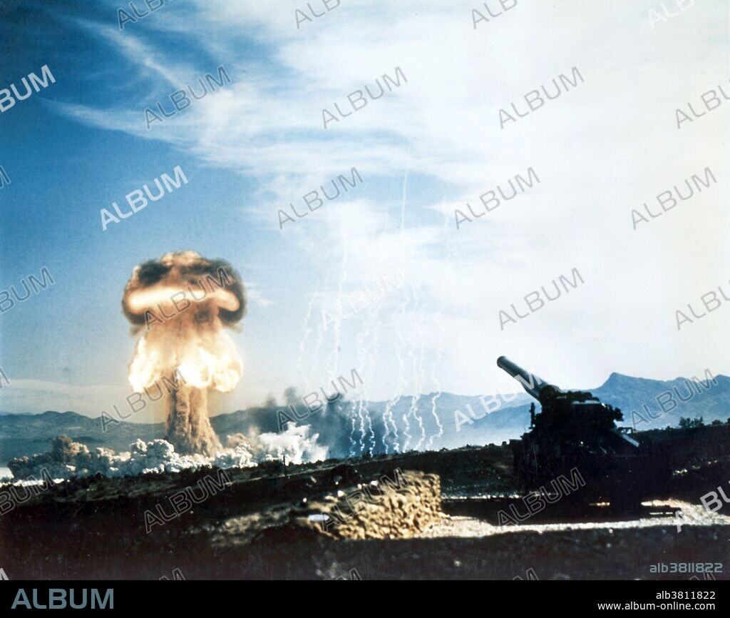 Upshot-Knothole Grable was a nuclear weapons test conducted by the United States as part of Operation Upshot-Knothole. Detonation of the associated nuclear weapon occurred 19 seconds after its deployment at 8:30am PDT (1530 UTC) on May 25, 1953, in Area 5 of the Nevada Test Site. The codename Grable was chosen because the letter Grable is phonetic for G, as in "gun", since the warhead was a gun-type fission weapon. As a shell, or artillery-fired atomic projectile (AFAP), the device was the first of its kind. The test remains the only nuclear artillery shell ever actually fired in the U.S. nuclear weapons test program.