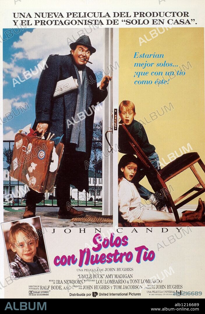 Poster of UNCLE BUCK, 1989, directed by JOHN HUGHES. Copyright UNIVERSAL PICTURES.