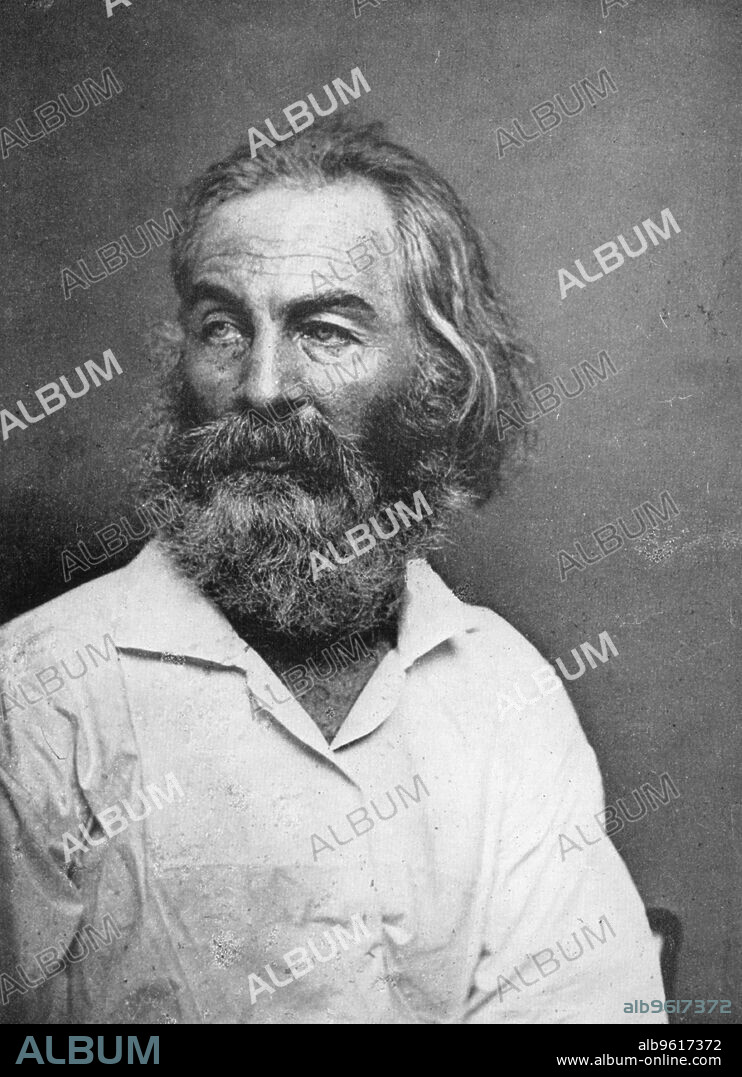 MATHEW BRADY. Walt Whitman (1819-1892), American poet, c1880s.