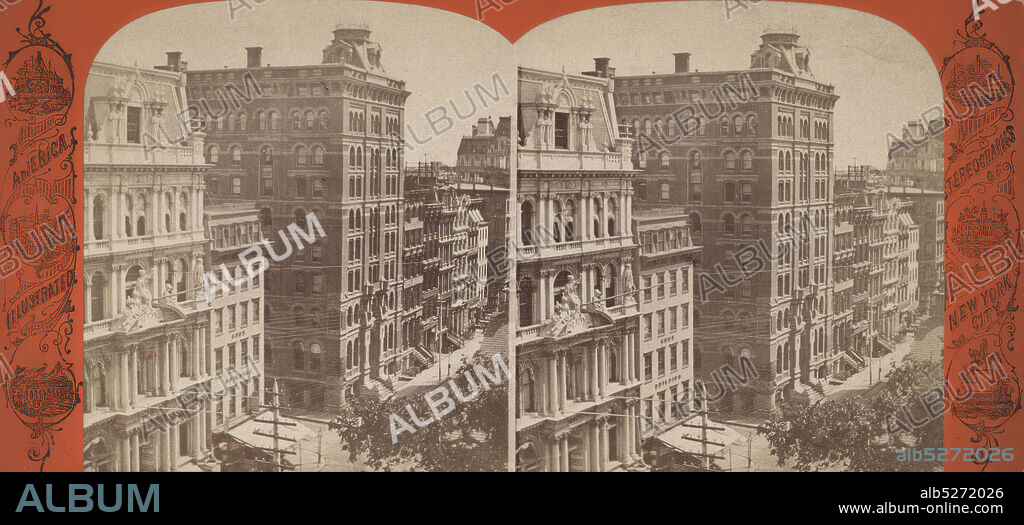 Evening Post building., New York (State), New York (N.Y.), New York, Manhattan (New York, N.Y.).
