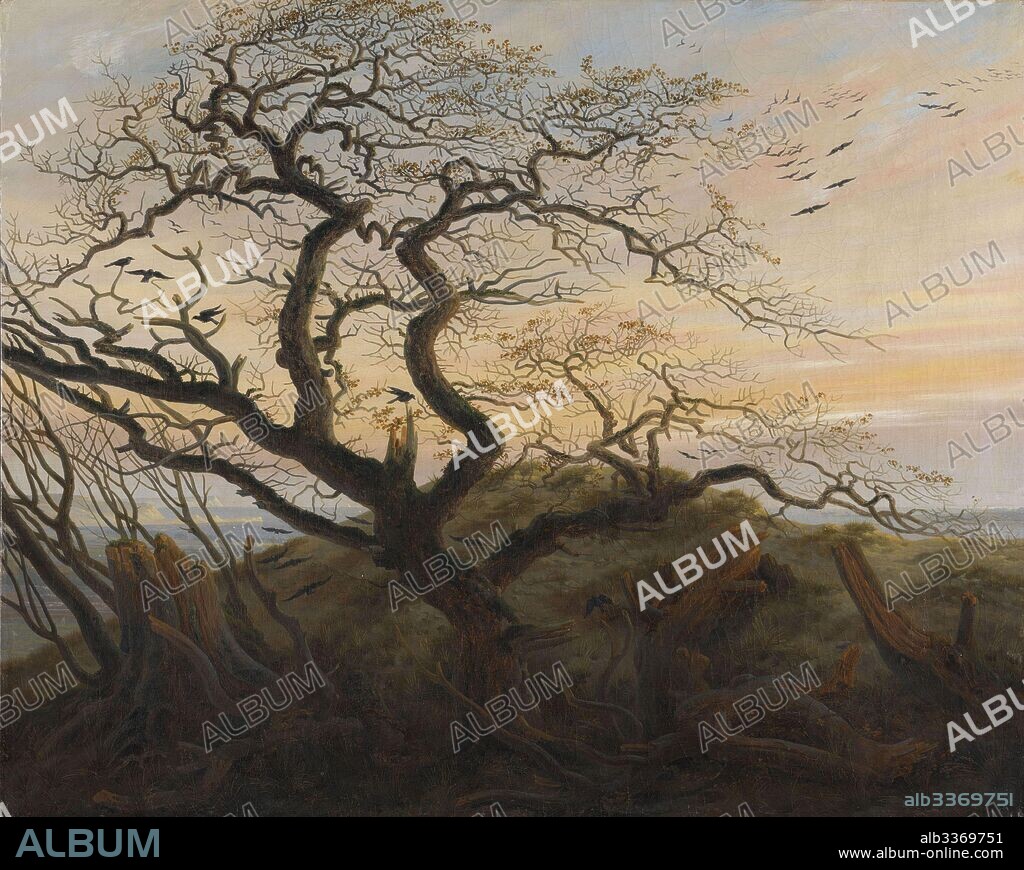 CASPAR DAVID FRIEDRICH. The Tree of Crows.