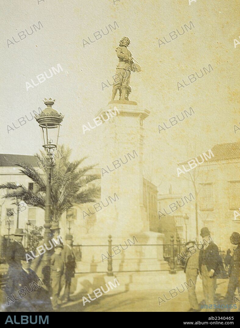ANTONIO SUSILLO FERNÁNDEZ. Sevilla, Monumento a Velázquez.