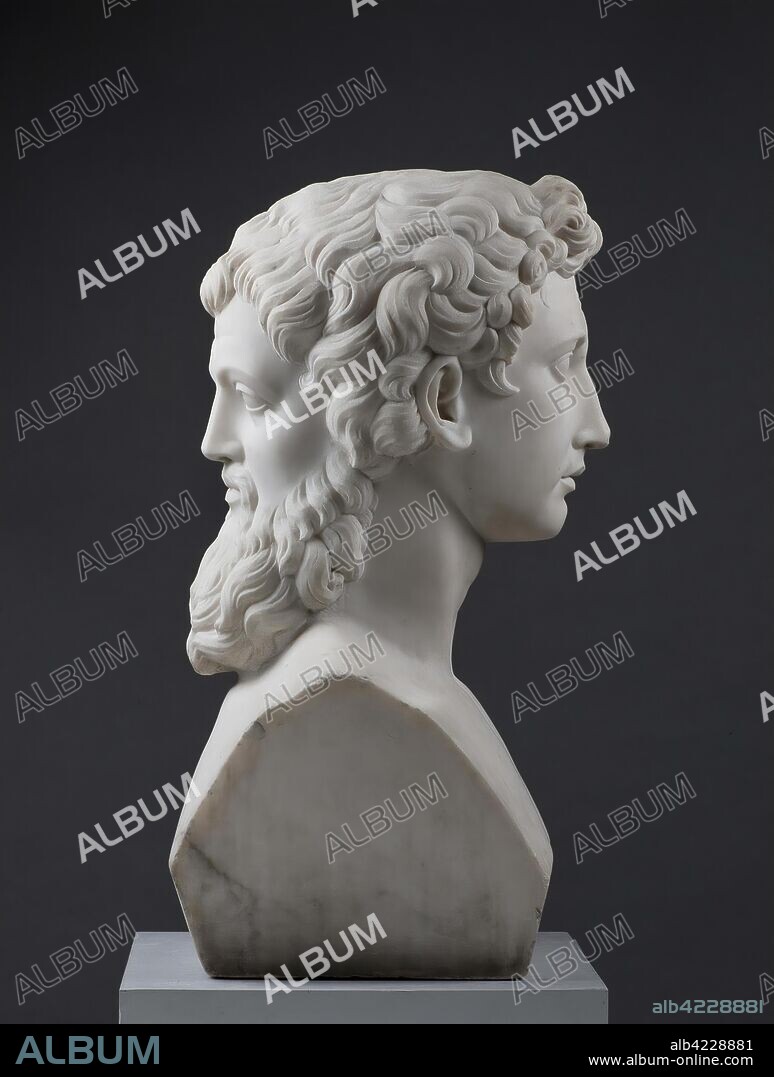 'Bust-Herma: Two-Faced Janus'. Italy, Late 18th century. Dimensions: height: 60,0 cm.