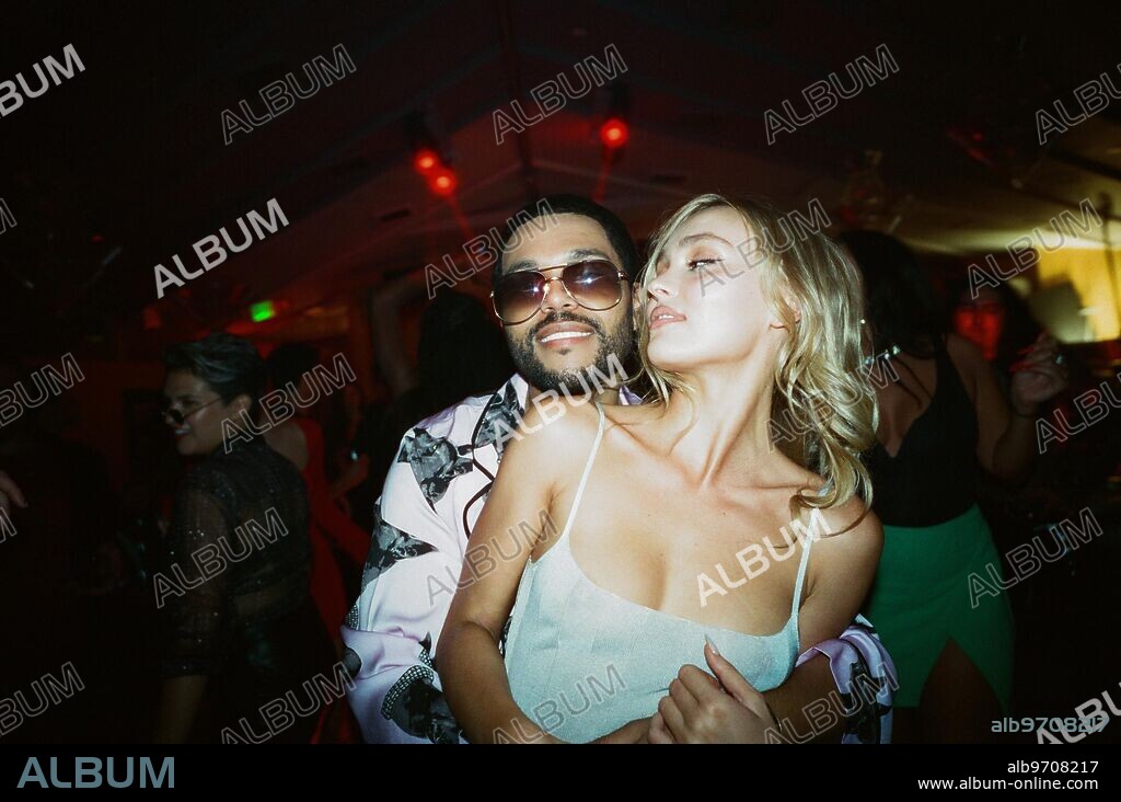 LILY-ROSE DEPP y THE WEEKND en THE IDOL, 2023, dirigida por SAM LEVINSON. Copyright A24 Television.