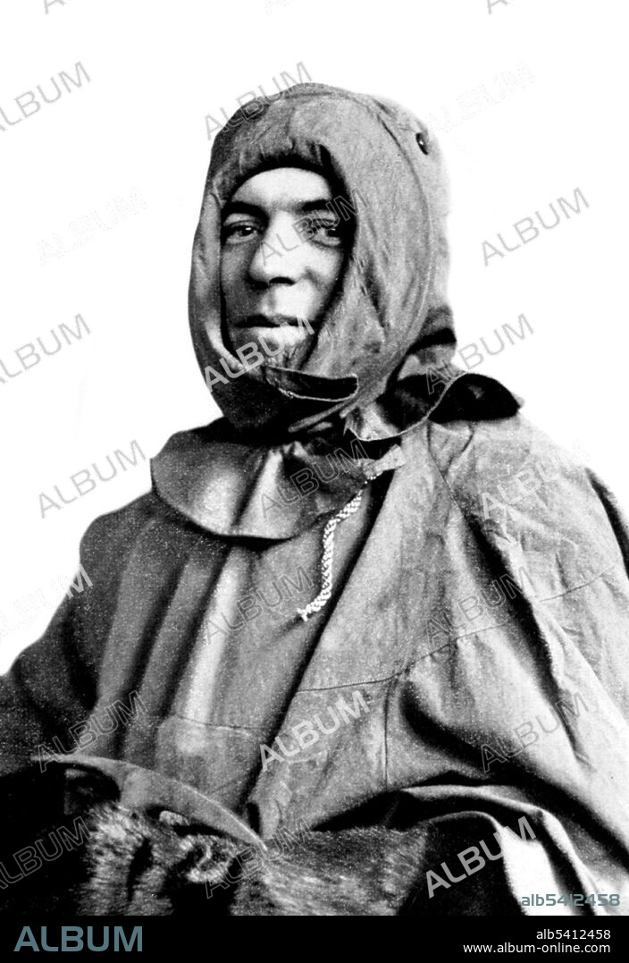 James Francis Hurley (October 15, 1885 - January 16, 1962) was an Australian photographer and adventurer. He participated in a number of expeditions to Antarctica and served as an official photographer with Australian forces during both world wars. Hurley was the official photographer to Douglas Mawson's Australasian Antarctic Expedition. He was also the official photographer on Ernest Shackleton's Imperial Trans-Antarctic Expedition which set out in 1914 and was marooned until August 1916. His artistic style produced many memorable images. He also used staged scenes, composites and photographic manipulation. (cropped and cleaned).