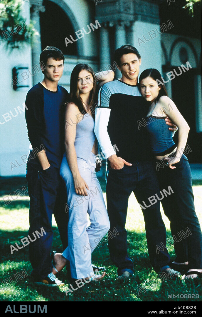 JAMES FRANCO, JODI LYN O'KEEFE, MARLA SOKOLOFF and SHANE WEST in WHATEVER IT TAKES, 2000, directed by DAVID RAYNR. Copyright PHOENIX PICTURES.