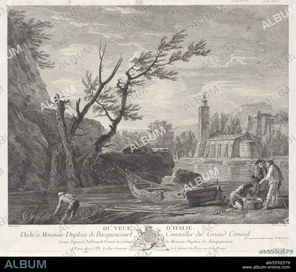 PIERRE JACQUES DURET. Third View of Italy, ca. 1750-95.