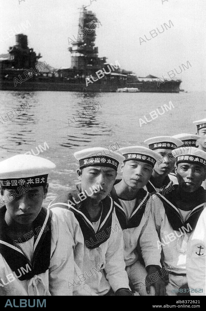Fuso (a classical name for Japan) was the lead ship of the two Fuso-class dreadnought battleships built for the Imperial Japanese Navy. Launched in 1914 and commissioned in 1915, she initially patrolled off the coast of China, playing no part in World War I. In 1923, she assisted survivors of the Great Kanto Earthquake.<br/><br/>. Fuso was modernized in 193035 and again in 193741, with improvements to her armor and machinery and a rebuilt superstructure in the pagoda mast style. With only 14-inch guns, she was outclassed by other Japanese battleships at the beginning of World War II, and played auxiliary roles for most of the war.<br/><br/>. Fuso was part of Vice-Admiral Shoji Nishimura's Southern Force at the Battle of Leyte Gulf. She was sunk in the early hours of 25 October 1944 by torpedoes and naval gunfire during the Battle of Surigao Strait. Some reports claim that Fuso broke in half, and that both halves remained afloat and burning for an hour, but according to survivors' accounts, the ship sank after 40 minutes of flooding. Of the few dozen crewmen who escaped, only 10 survived to return to Japan.
