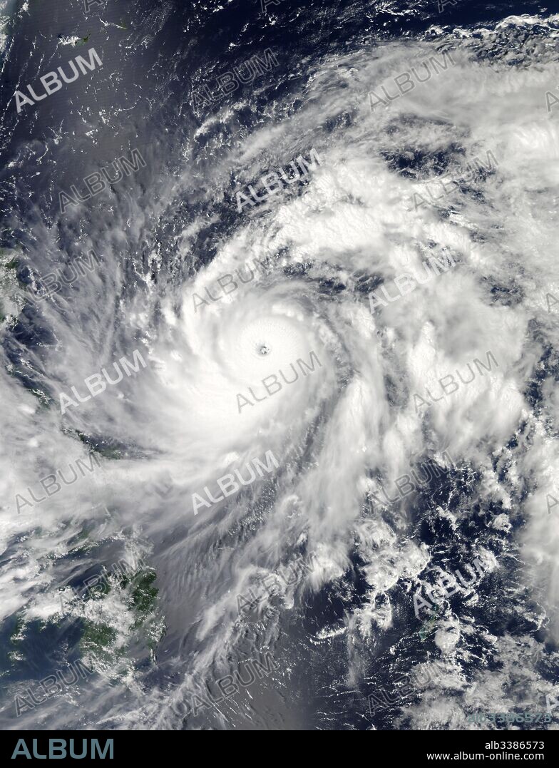 Typhoon Sanba, known in the Philippines as Typhoon Karen, was the strongest tropical cyclone worldwide in 2012. The sixteenth named storm and tenth typhoon of the annual typhoon season, Sanba formed as a tropical depression east of The Philippines on September 10. The storm gradually intensified as it moved generally northward in an area favourable for tropical development.