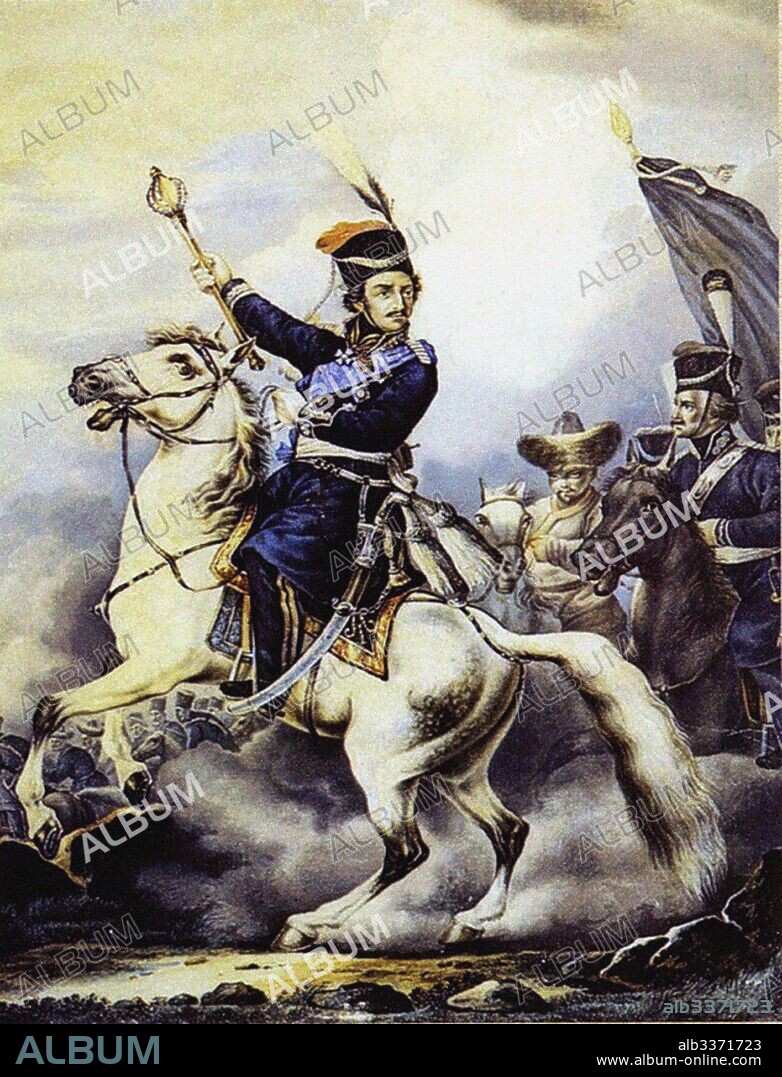 ALEXANDER OSIPOVICH ORLOWSKI (ORLOVSKY). Count Matvei Ivanovich Platov (1757-1818).