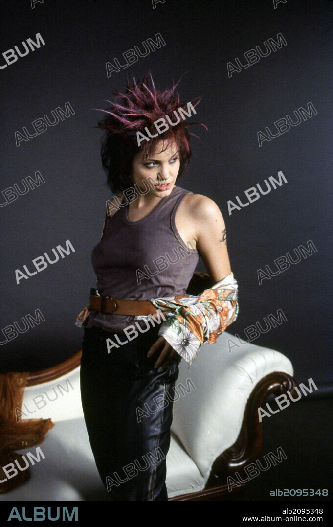 ANGELINA JOLIE en GIA, 1998, dirigida por MICHAEL CRISTOFER. Copyright HBO.