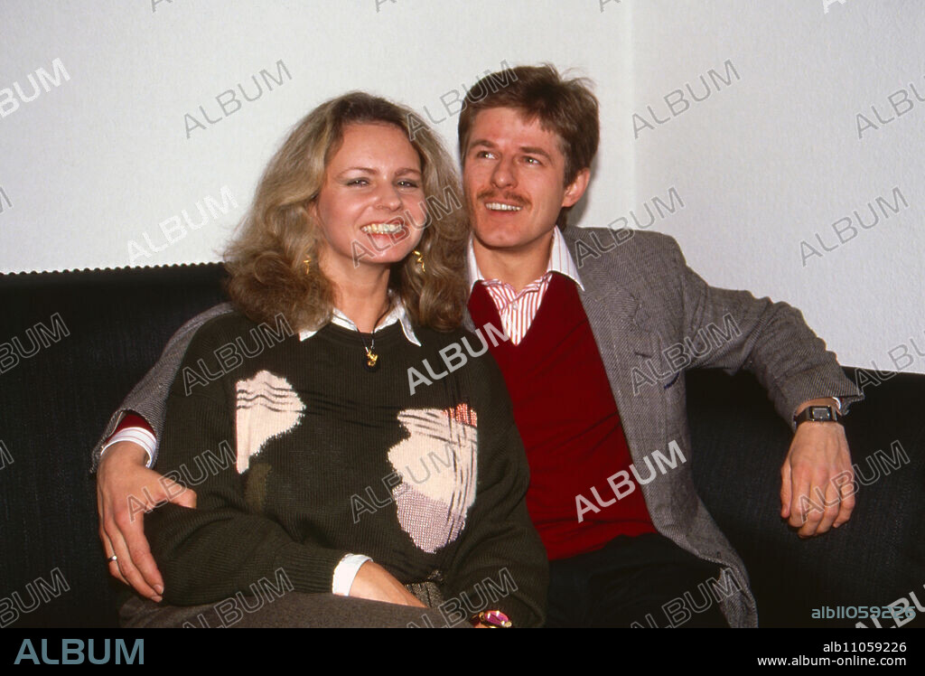 German TV and theatre actor Horst Kummeth and his wife Eva, Germany 1989.