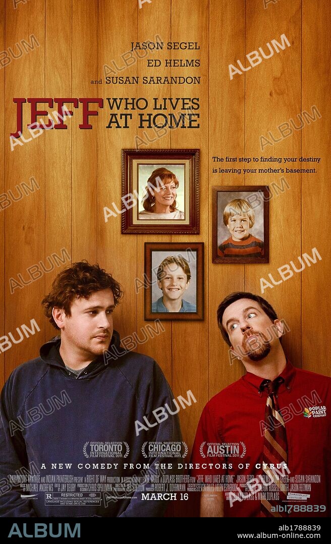 Poster of JEFF, WHO LIVES AT HOME, 2011, directed by JAY DUPLASS and MARK DUPLASS. Copyright INDIAN PAINTBRUSH.