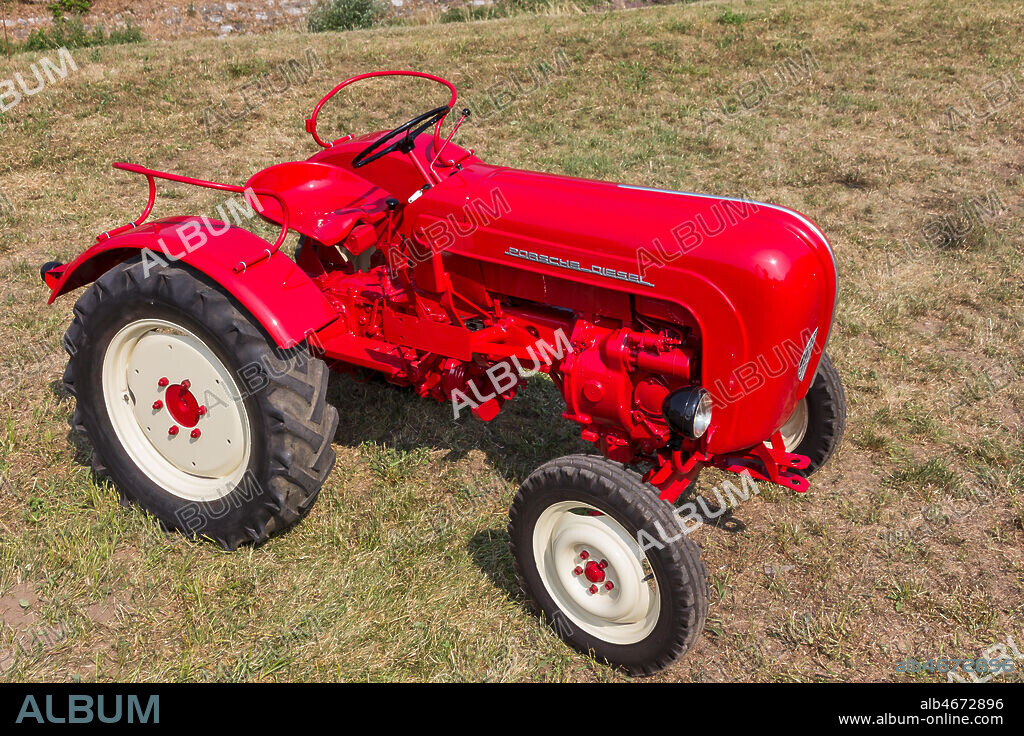 Old Tractor.. Make: Porsche. Model: Junior. Year: 1962. Fuel: Diesel oil. Number of Cylinders: 1. Displacement: 1.600 cc. Horse Power: 15 HP. Characteristics:.