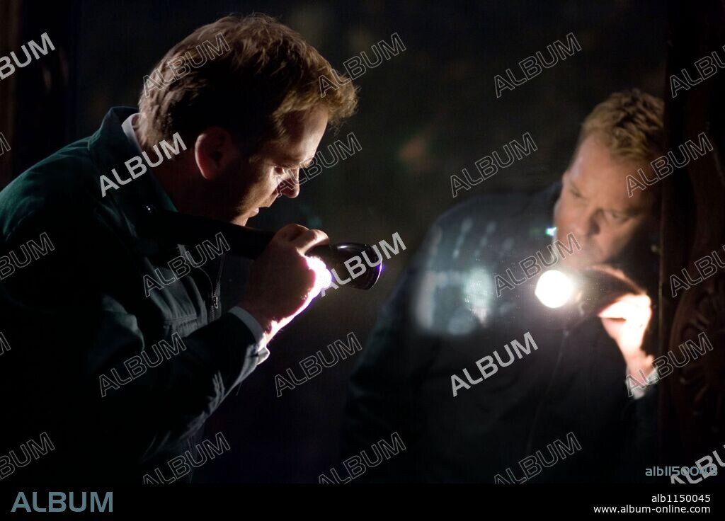 KIEFER SUTHERLAND en REFLEJOS, 2008 (MIRRORS), dirigida por ALEXANDRE AJA. Copyright CASTEL FILM ROMANIA/NEW REGENCY PICTURES/REGENCY ENTERPRISES.