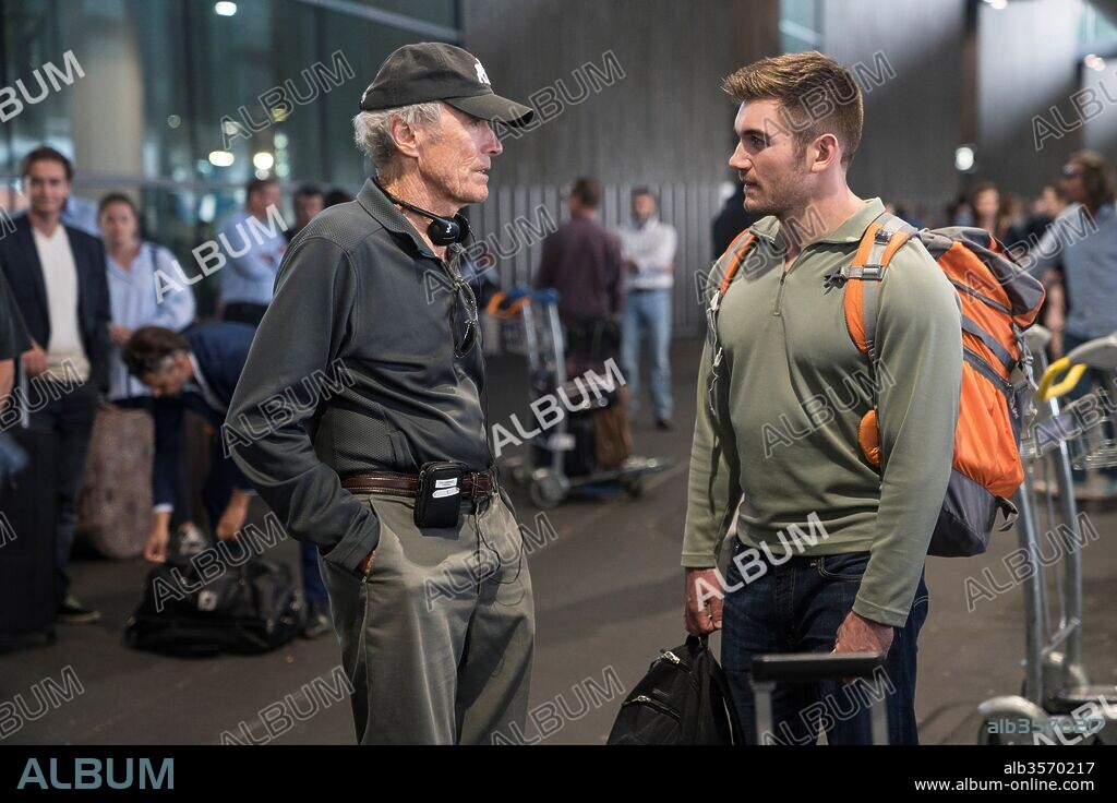 CLINT EASTWOOD en 15: 17 TREN A PARIS, 2018 (15: THE 15: 17 TO PARIS), dirigida por CLINT EASTWOOD. Copyright MALPASO PROD/VILLAGE ROADSHOW PIC/WARNER BROS.